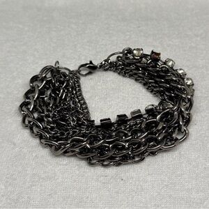 Chunky Silver Chain Bracelet